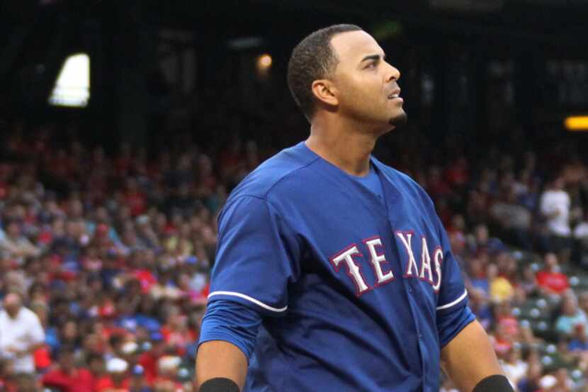 Rangers outfielder Nelson Cruz said he made “an error in judgment” in violating baseball’s...