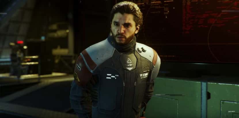 Kit Harrington plays the main villain in Infinite Warfare. He's not in the game very much.