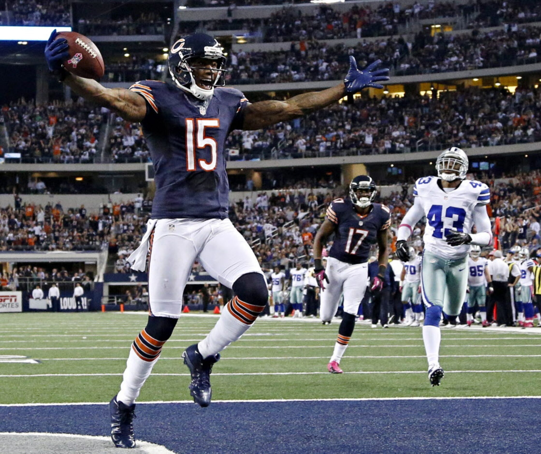 Brandon Marshall, Chicago Bears: 3 years, $30 million, including a $7.5 million signing...