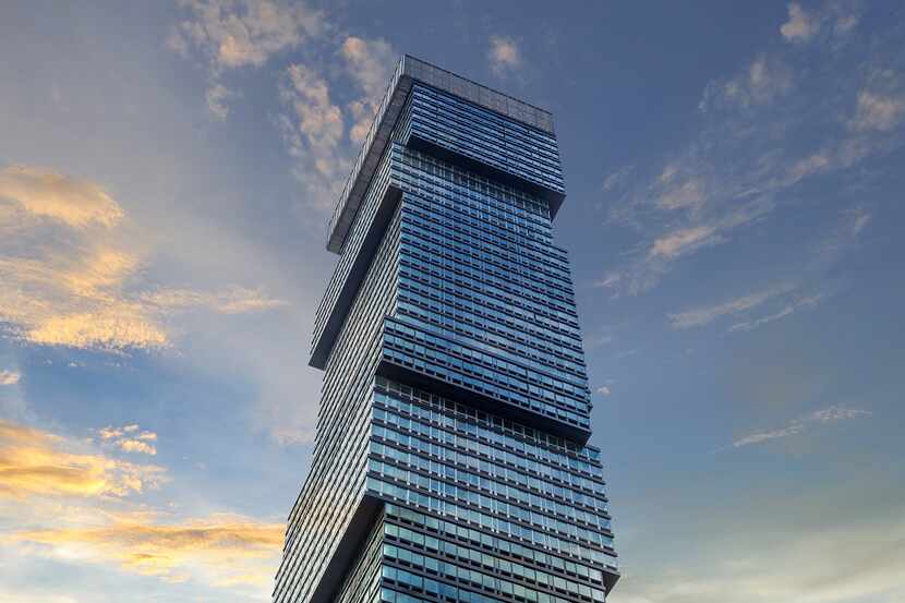 Urby has several New York City-area projects, including this new residential tower in Jersey...