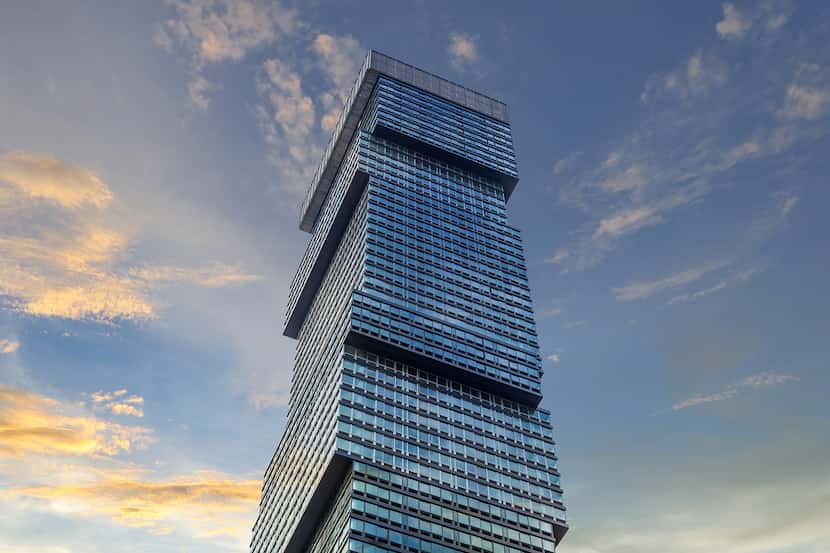 Urby has several New York City-area projects, including this new residential tower in Jersey...