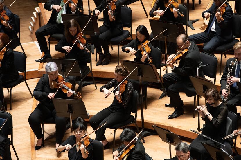 Dallas Symphony Orchestra string section