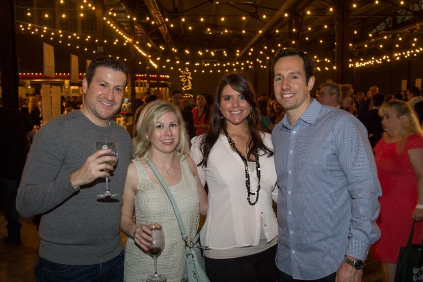 Groups of friends attended Savor Dallas Grand Tasting at the Centennial Building in Fair...