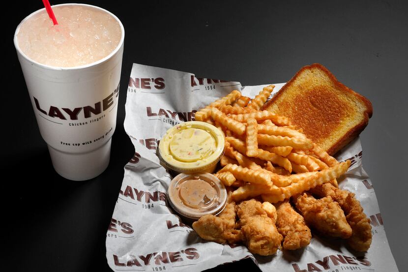 Layne's calls itself 'soon to be famous chicken fingers,' which shows its roots: For more...