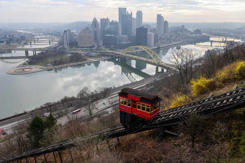 The Duquesne Incline opened in May of 1877. The funicular railway carries passengers to and...