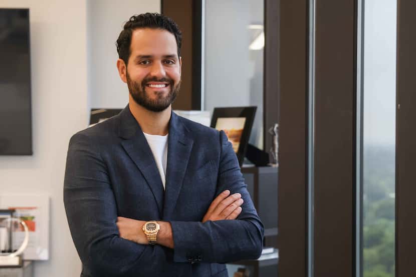 Scott Everett, founder and CEO of S2 Capital, poses for a portrait in Dallas on Thursday.