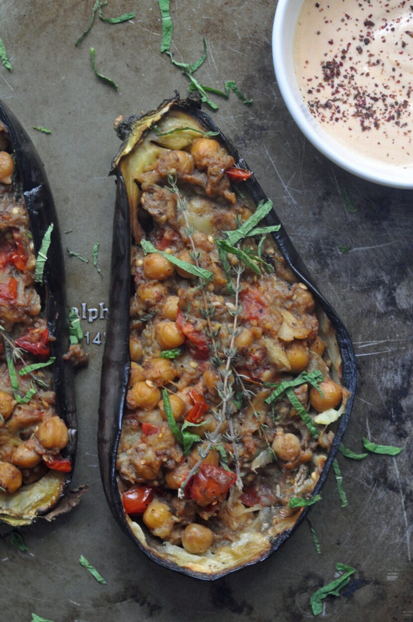 Stuffed Eggplant 