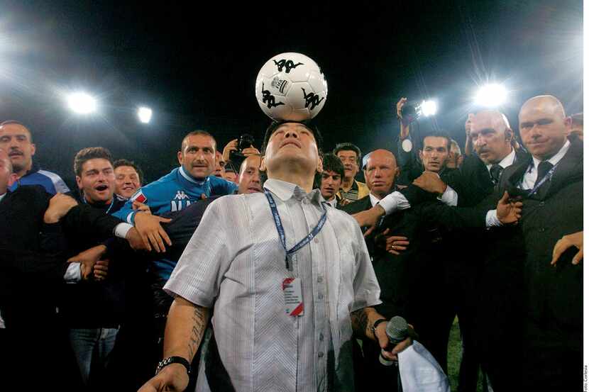 La vida de Diego Armando Maradona ya fue llevada al cine por Emir Kusturika./ AGENCIA REFORMA 
