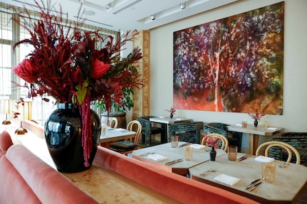 The dining room and the menu at Mirador have been redone. Mirador is in downtown Dallas, in...