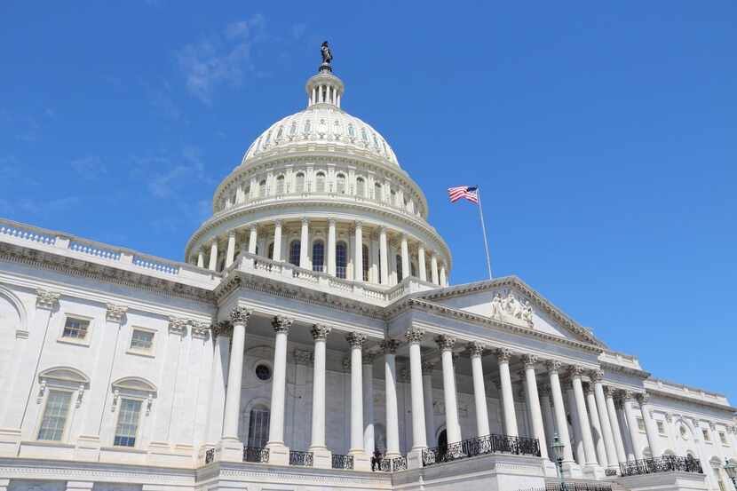 El edificio del Congreso de Estados Unidos en Washington, D.C.(GETTY IMAGES)
