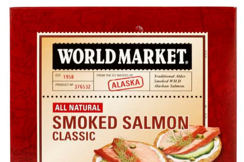 
Shelf-stable smoked salmon, such as this one from World Market, isn’t just for holidays. 
