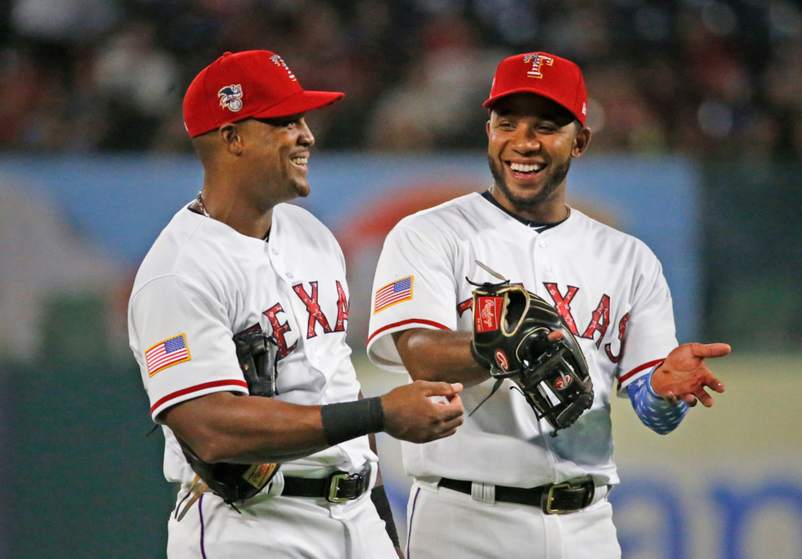 Texas Rangers - Best buds, Elvis Andrus & Emily Jones, are