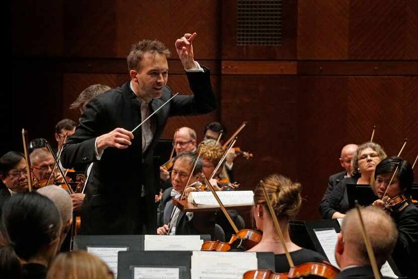 Andrew Gourlay was the guest conductor with the Fort Worth Symphony at Bass Performance Hall...