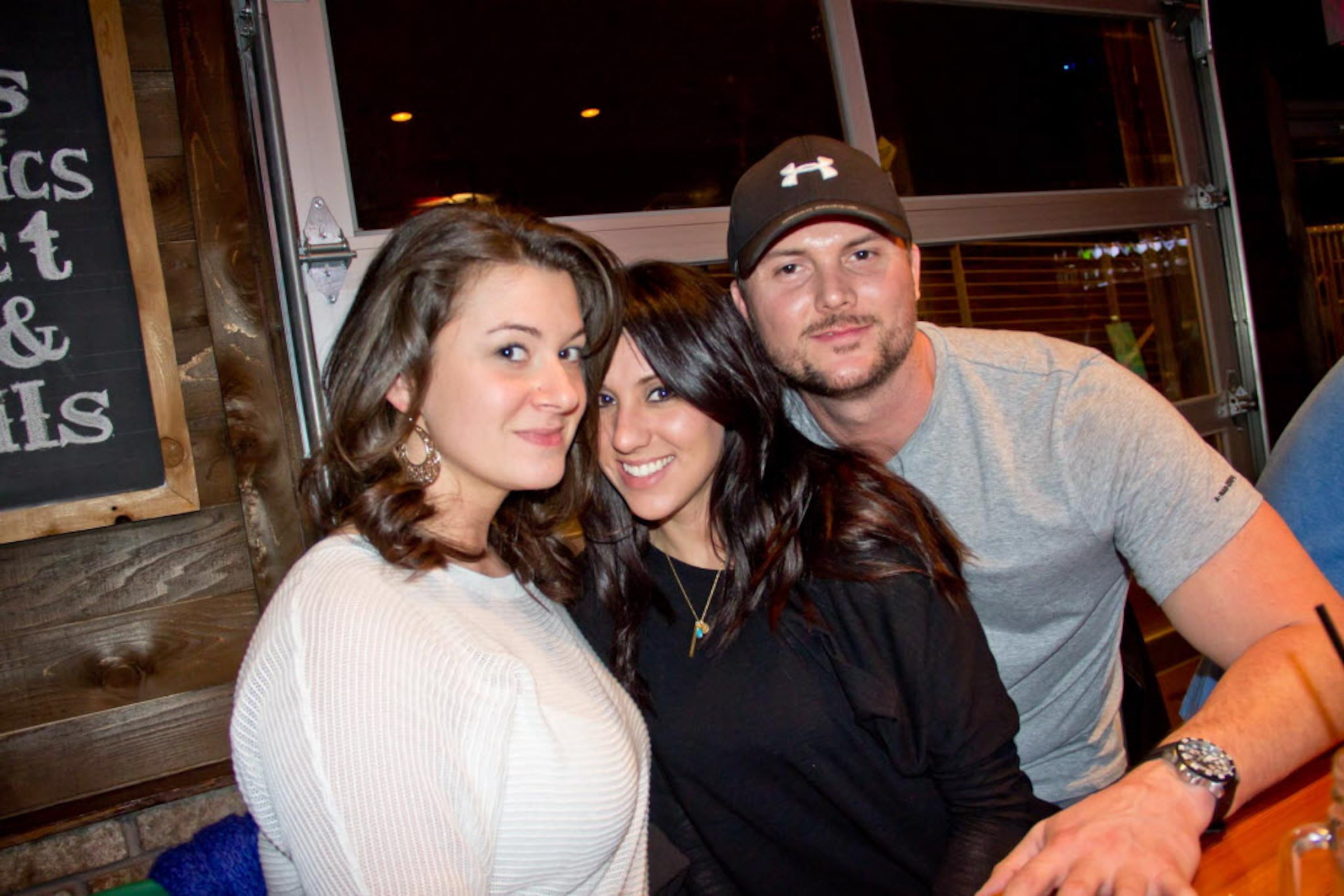 Jennifer Rose, Brittany Aveky and Michael Noppinger at Nodding Donkey near SMU for dinner...