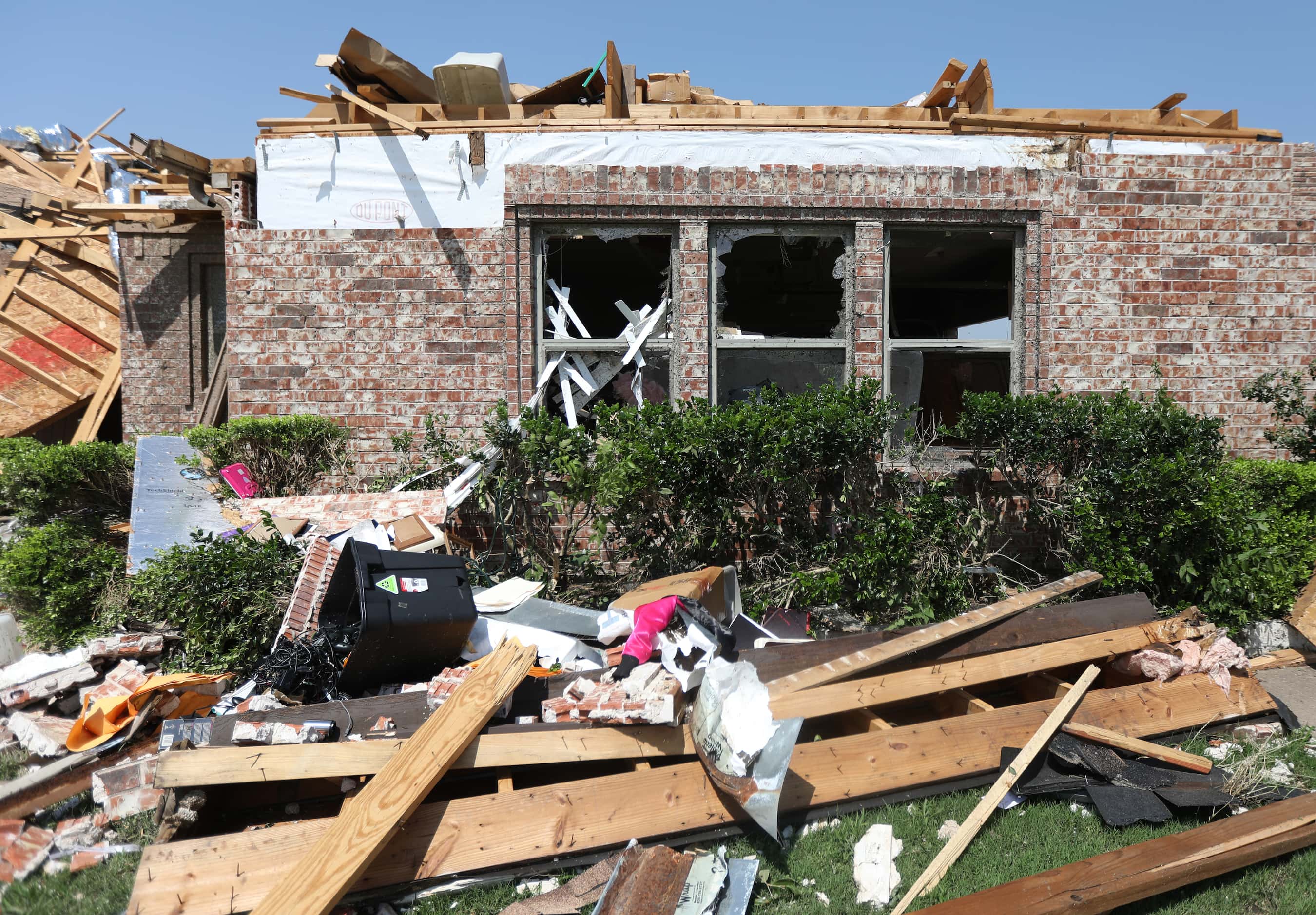 Tornado damage in Celina, Texas, Sunday May 26, 2024. 