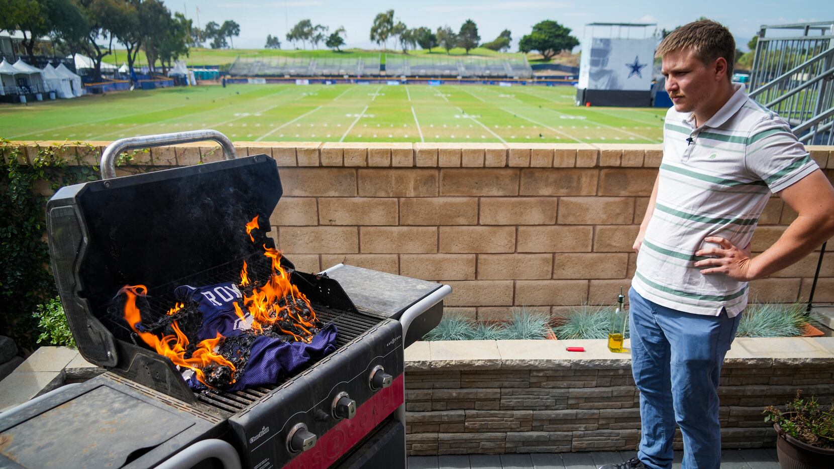 Cowboys leave Oxnard with neighbors still fuming over VIP tent dispute