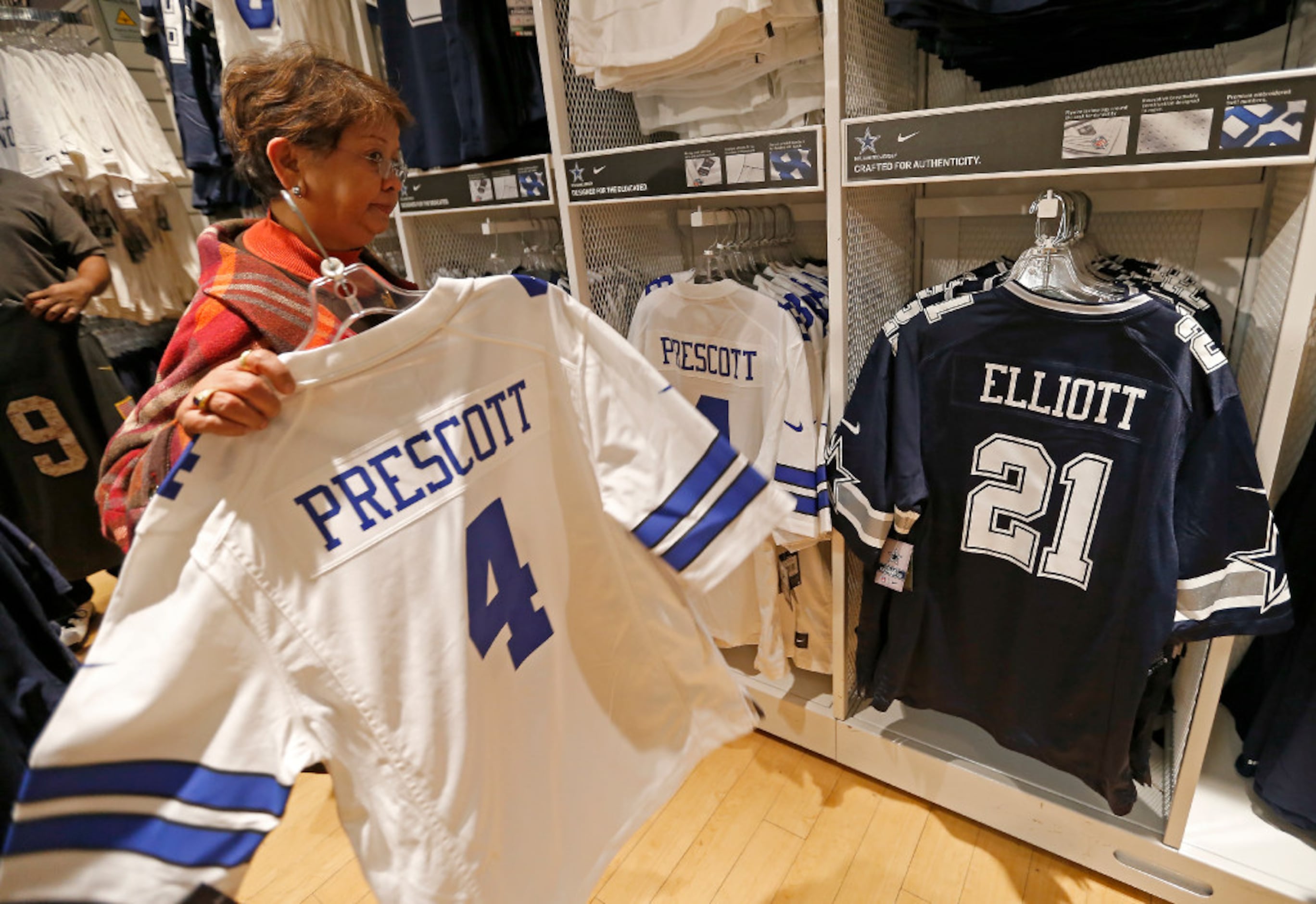 America's Team: Four Cowboys in Top 10 of NFL jersey sales