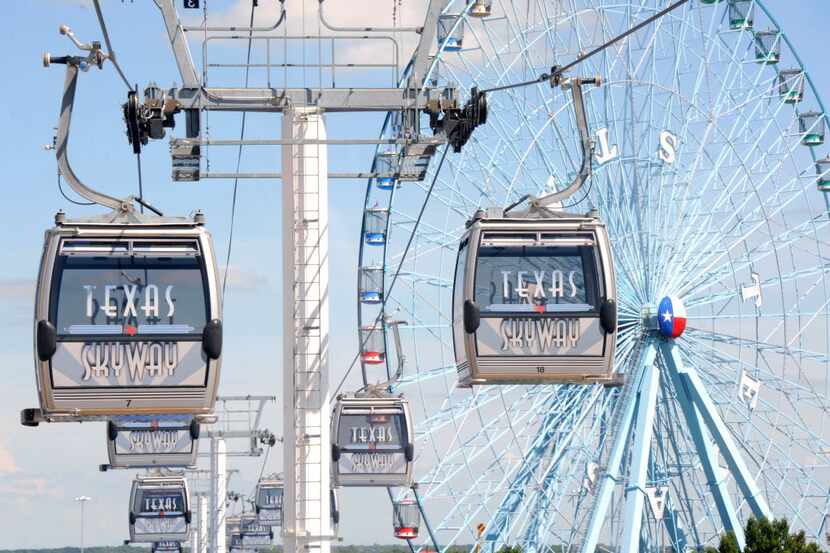 The Texas Sky Way and Texas Star Ferris Wheel