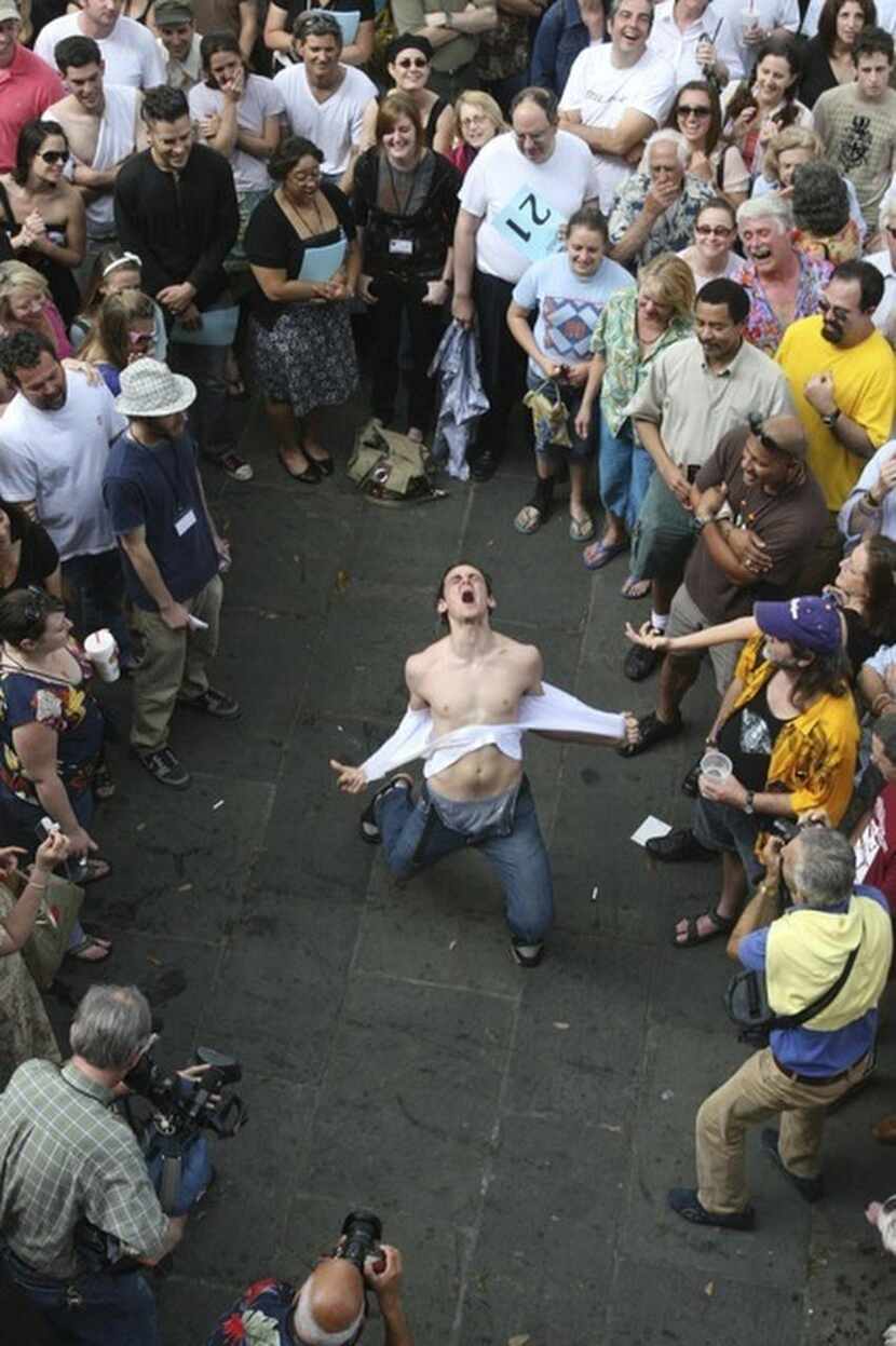 
Points for angst: Let it all out at the Stanley and Stella Shouting Contest. 


