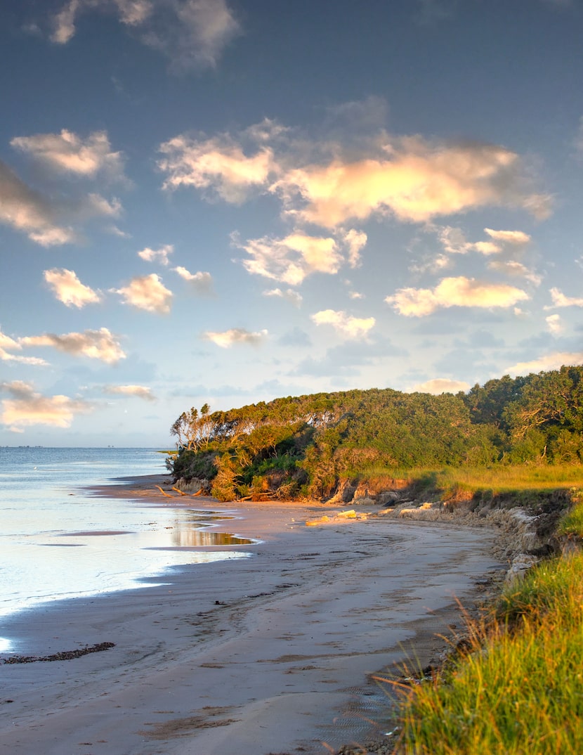 The future Powderhorn Ranch State Park park along Matagorda Bay features marshlands, coastal...