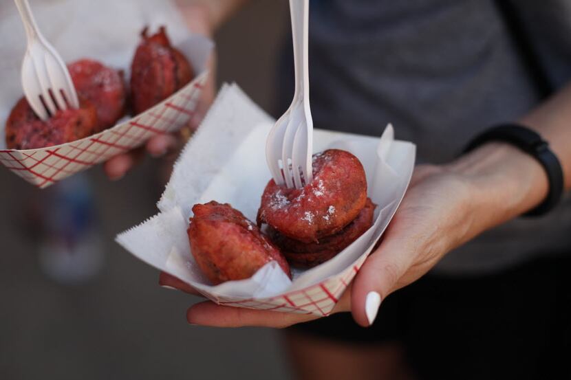 Deep-fried Oreos, like these from the 2015 State Fair of Texas, are one of the many food...