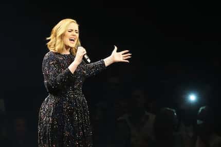 The last time Adele was in Dallas, she performed at the Granada Theater. We didn't even get...