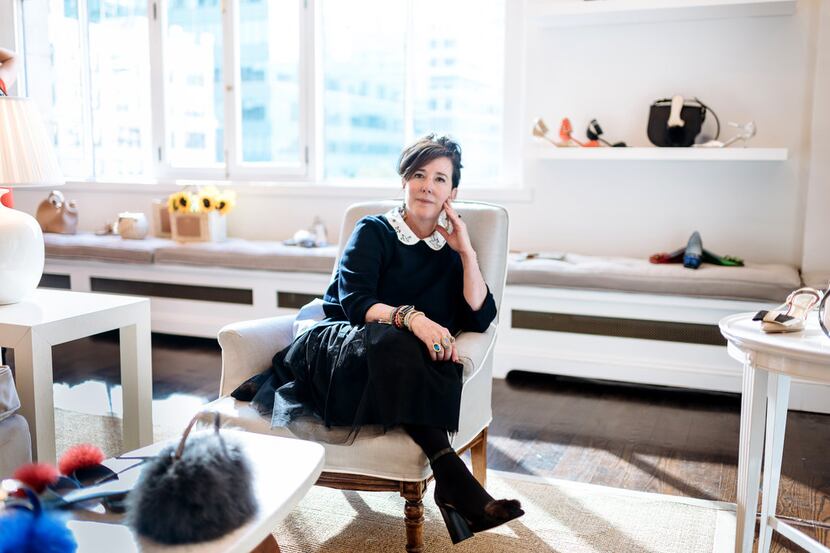 Kate Spade in 2016 as she debuted her new accessories line, Frances Valentine, in New York....