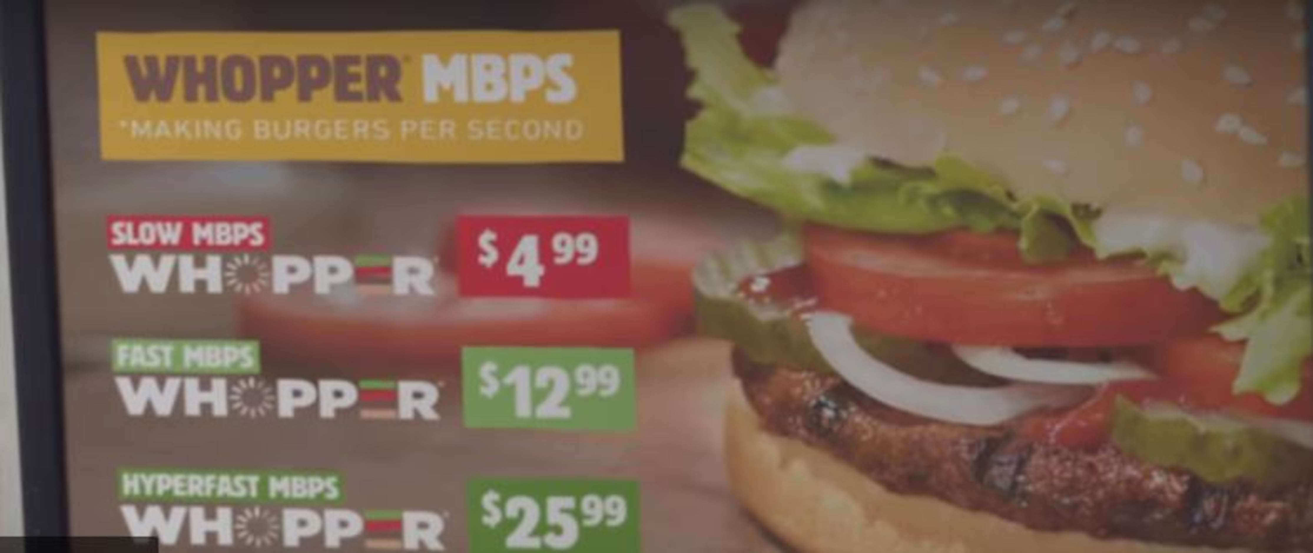 Watch: Burger King explains net neutrality with a $26 Whopper