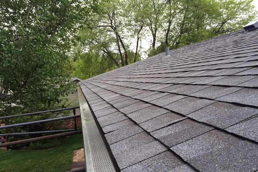 Asphalt shingles are the most common roofing material, and start at around $120 per square....