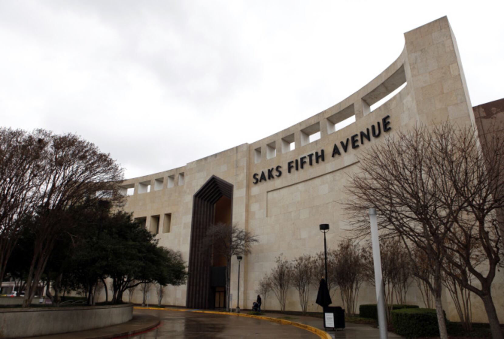 An entrance to Saks Fifth Avenue at the Galleria Tuesday, July 30