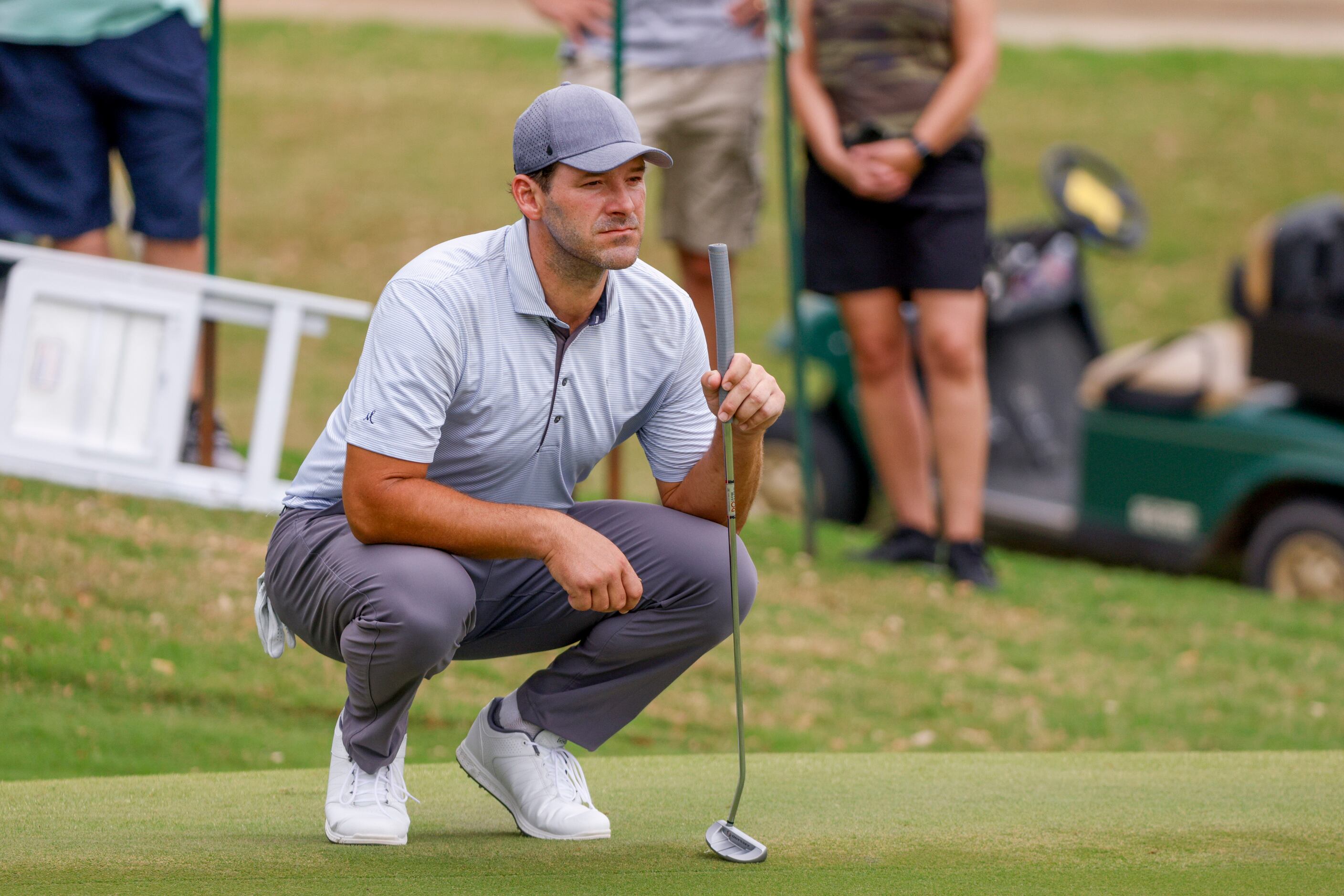 Tony Romo wins celebrity golf tournament in Irving