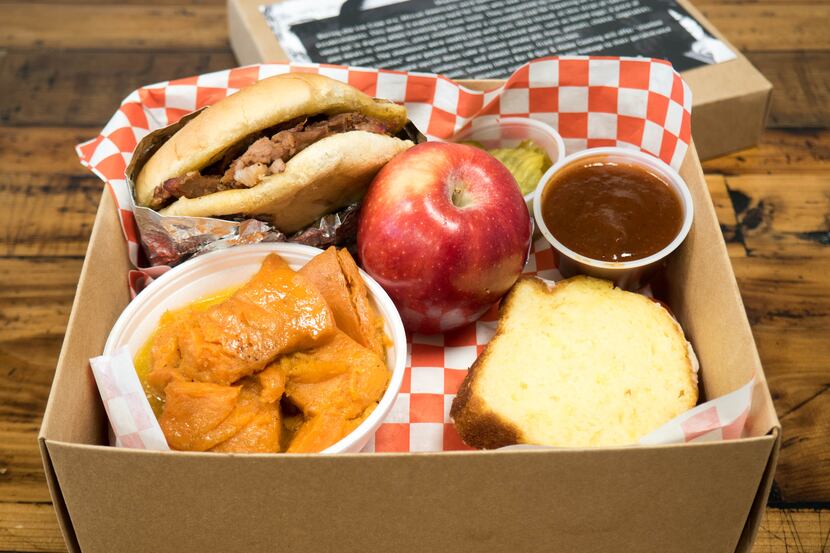 Smokey John’s Bar-B-Que is selling shoebox lunches for $10.50 during the month of February,...