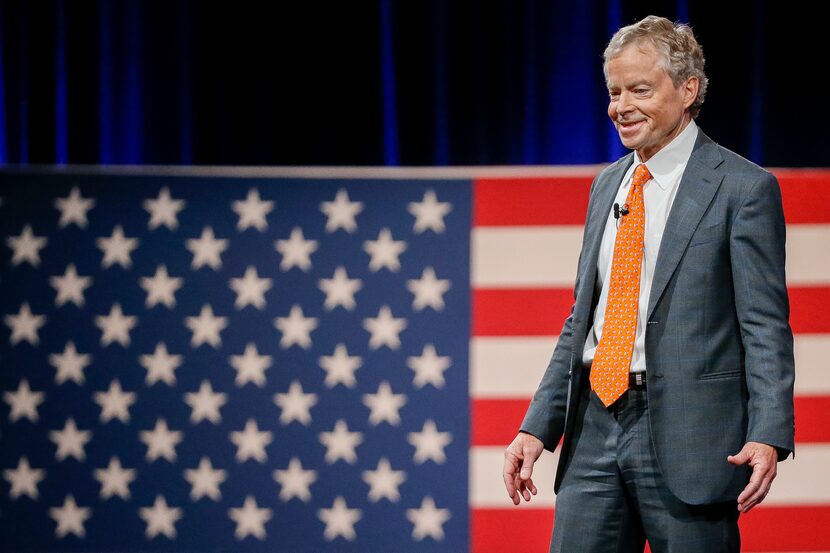 Former Texas state Sen. Don Huffines gives remarks at the Conservative Political Action...