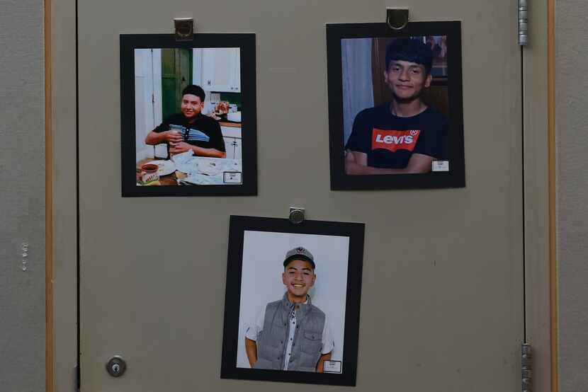 Photos of Ivan Noyola (clockwise from top left), Rafael Garcia and Xavier Gonzalez were...
