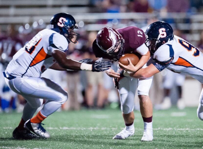Who:  Sachse vs Rowlett
Where:  HBJ Stadium
When:  October 11, 2013
Score:  Sachse defeated...