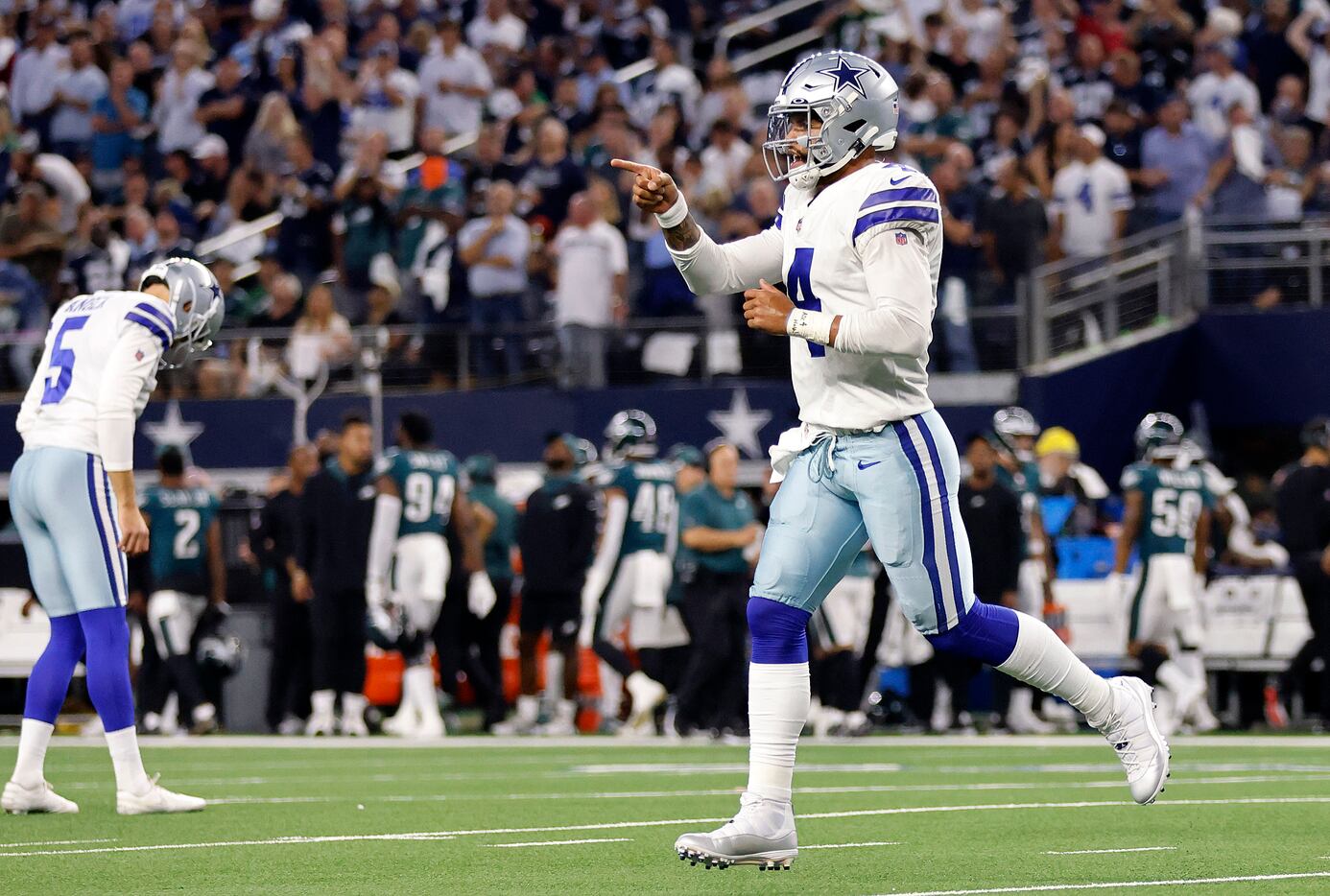 Report: Dak Prescott would need to make 'significant strides' to play in  Cowboys matchup vs. Eagles - Ahn Fire Digital