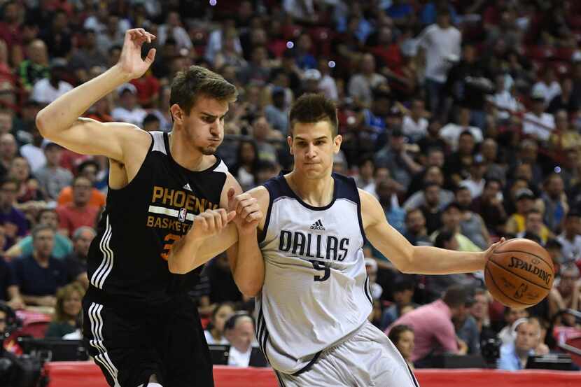 Nicolas Brussino played just one season with the Mavericks, but will likely move on to...