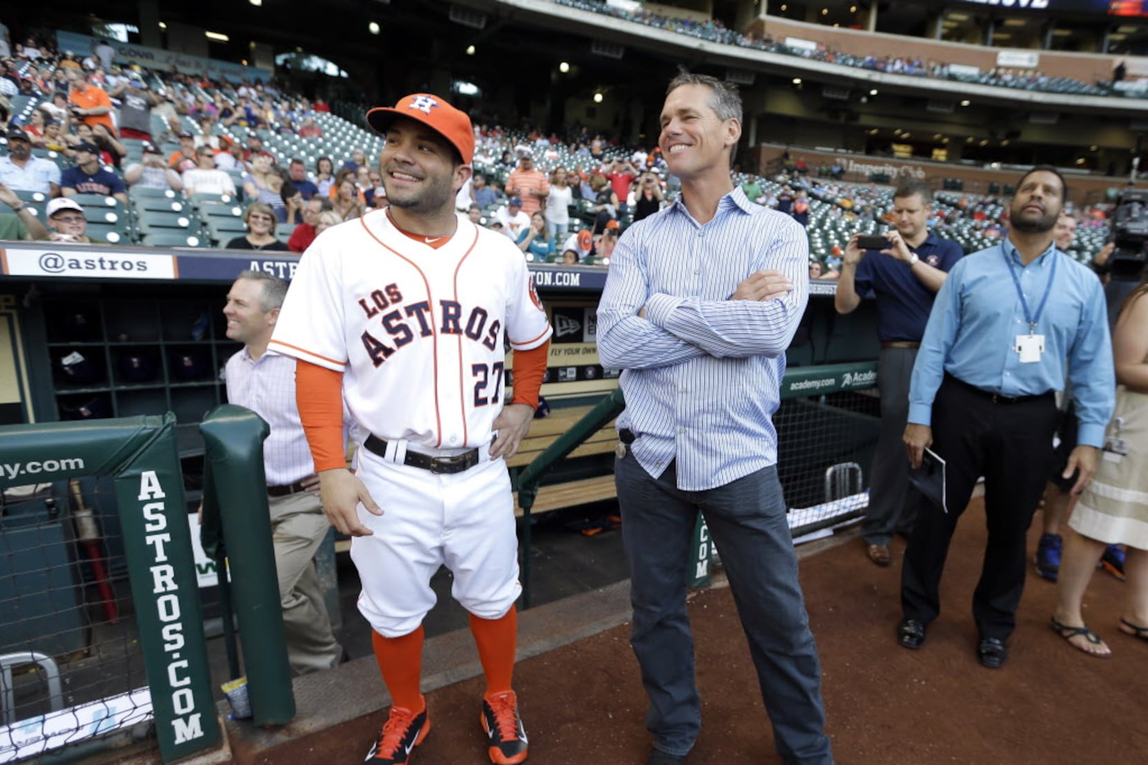 Biggio on being elected into Hall of Fame: Astros fans 'deserve' this