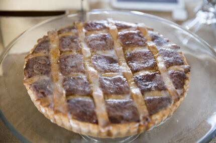 Bakewell tarts cost $5 a slice or $30 per pie at The Proper Baking Co.'s Dallas Farmers...
