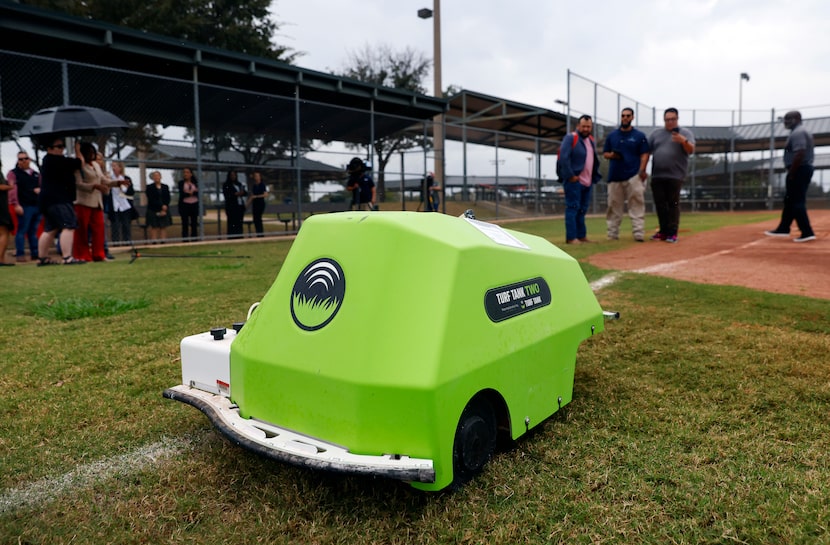 The Dallas Parks and Recreation department showed their effort to use new...