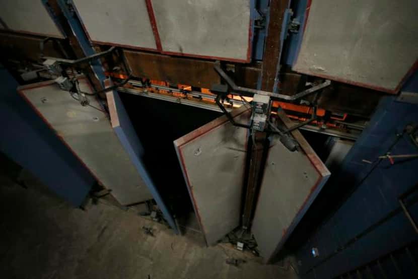 
The doors to the reverberation chamber