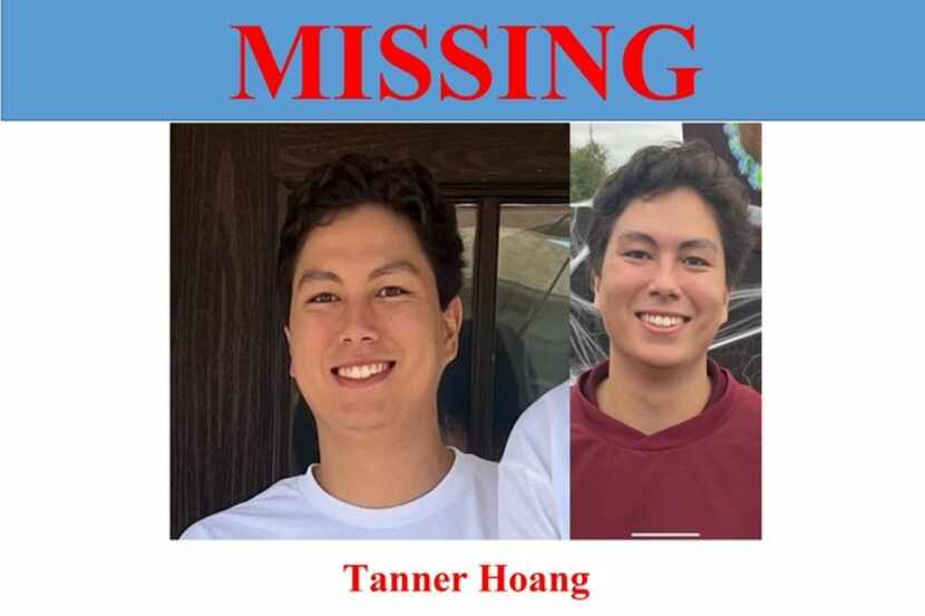 Fotografía de Tanner Hoang, desaparecido desde el viernes en College Station, Texas.