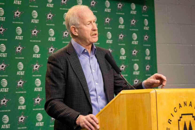 Dallas Stars general manager Jim Nill discusses Wednesday night's trade for defenseman Chris...