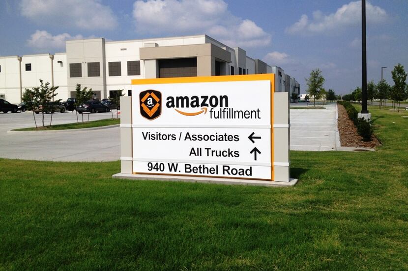  Amazon.com opened a fullfillment center in Coppell in fall 2013. DMN staff photo