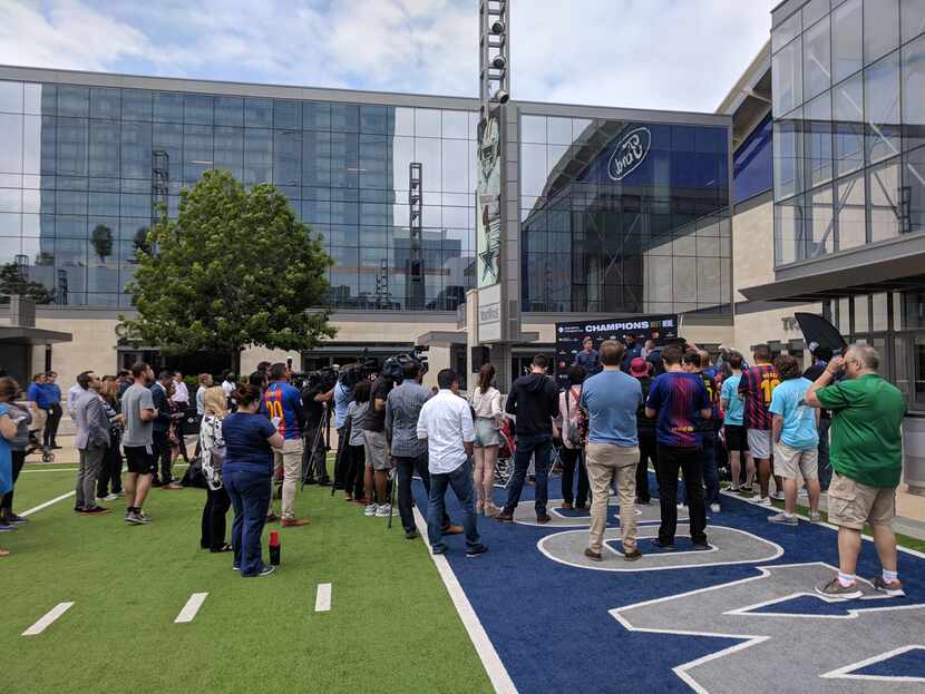 The Crowd at the International Champions Cup event at The Star in Frisco.  (5-1-18)