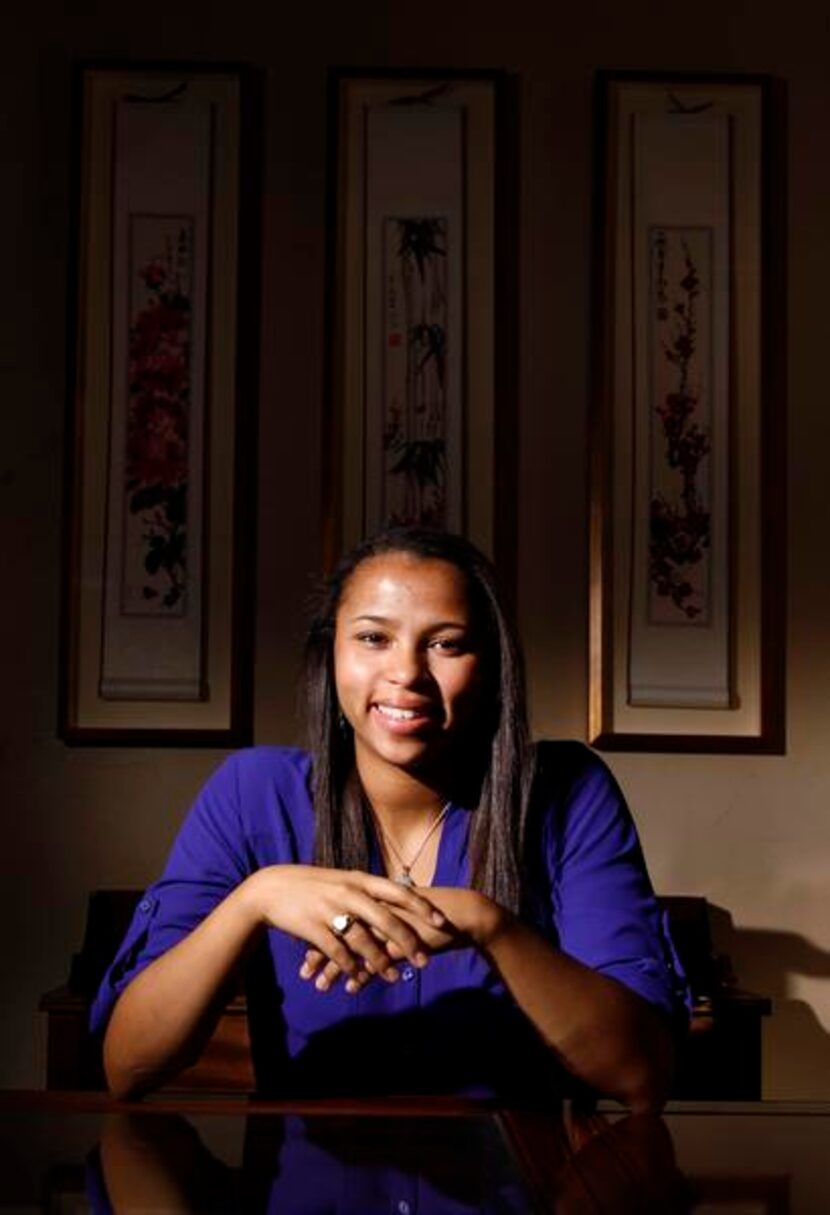 
Alexandra Foote plans to attend law school and hopes to work toward improving China’s air...