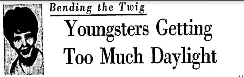 Ann Melvin's column Aug. 2, 1967 in The Dallas Morning News