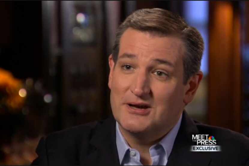  In a Sunday interview on "Meet the Press," Sen. Ted Cruz said that governments run by...