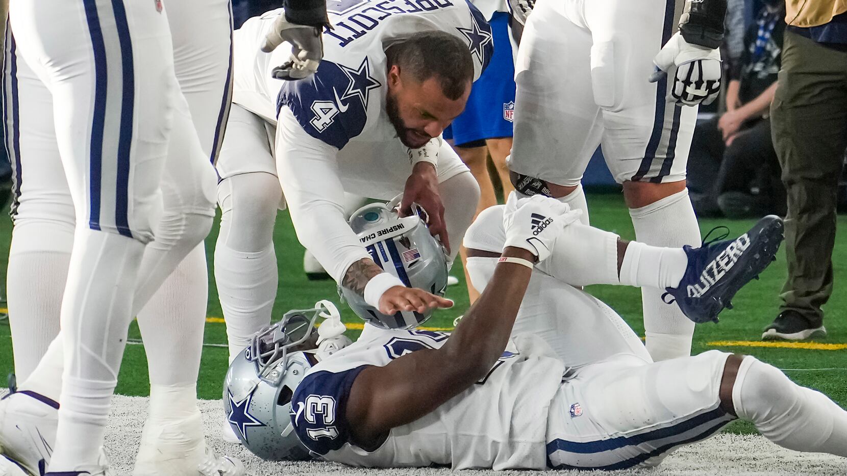 Cowboys Michael Gallup's season is over as he heads into free