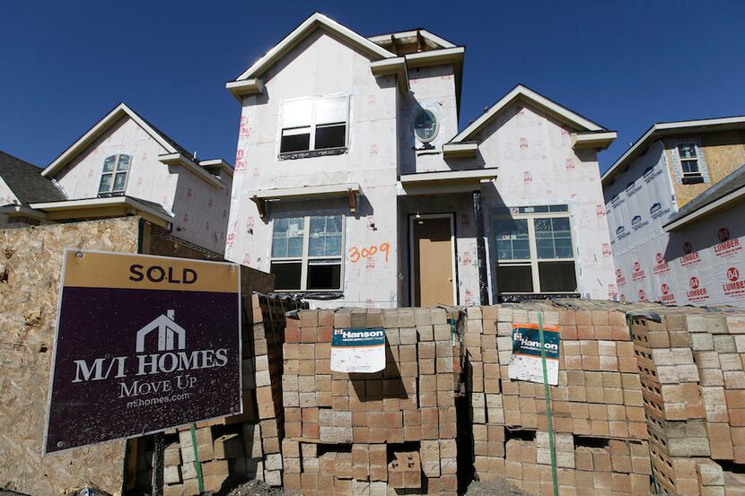  North Texas new home sales were up more than 35 percent in the first quarter. (AP Photo/LM...
